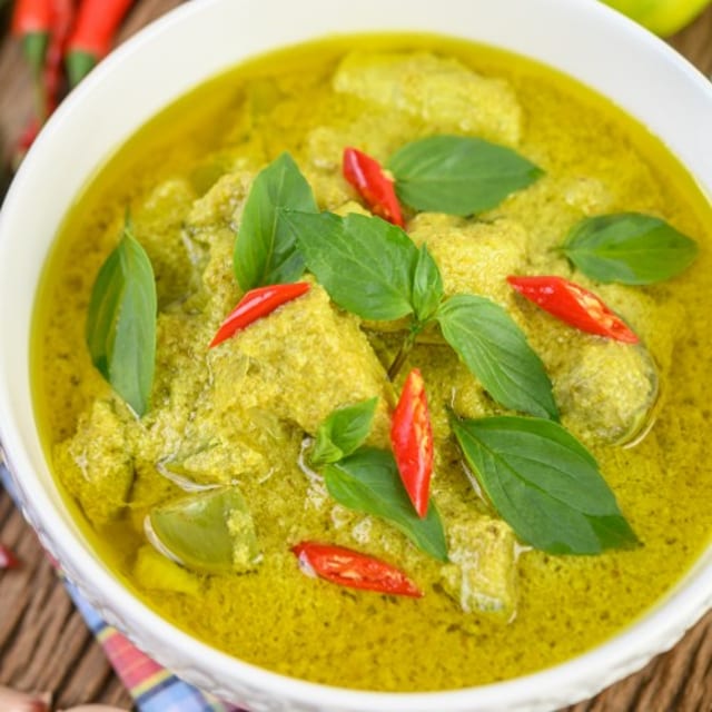 3. Green Curry.