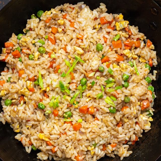 4. Vegetable Fried Rice.