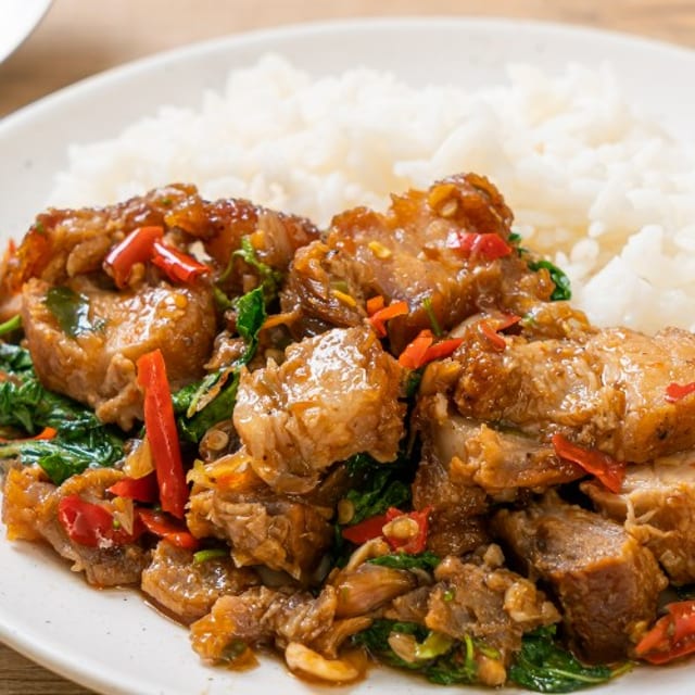 L - 13. Spicy Basil Leaves.