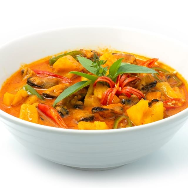 5. Pineapple Curry.
