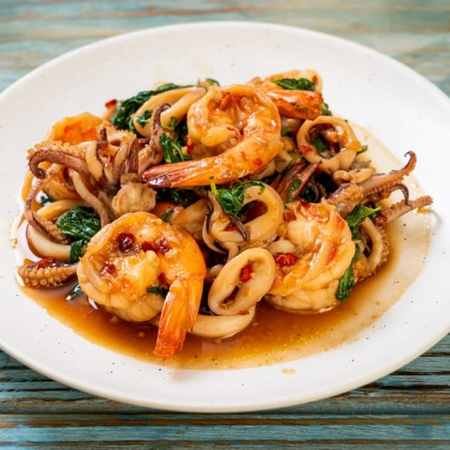 1. Spicy Basil Combination.