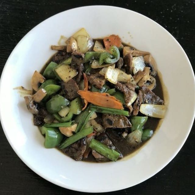4. Mongolian Beef.