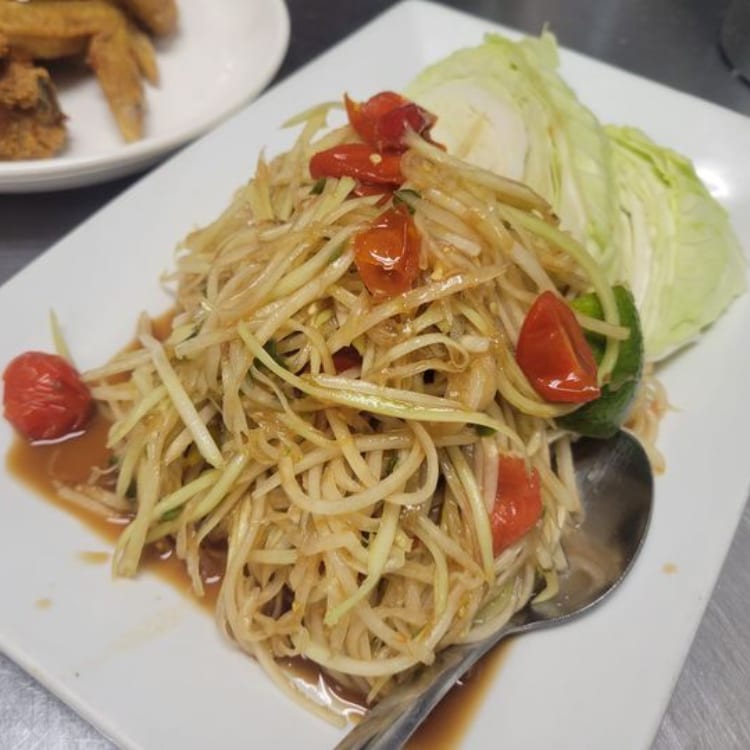 7. Papaya Salad.
