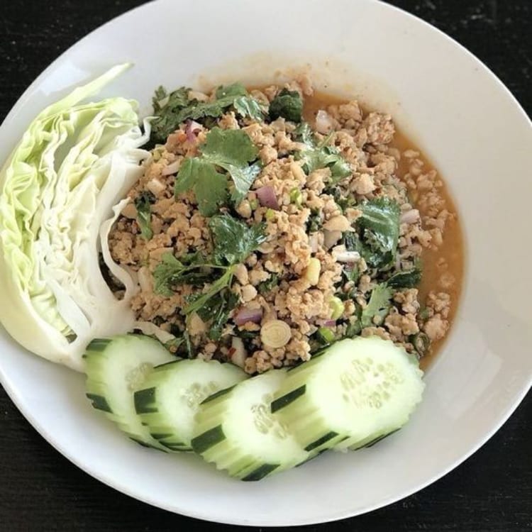4. Larb Salad.