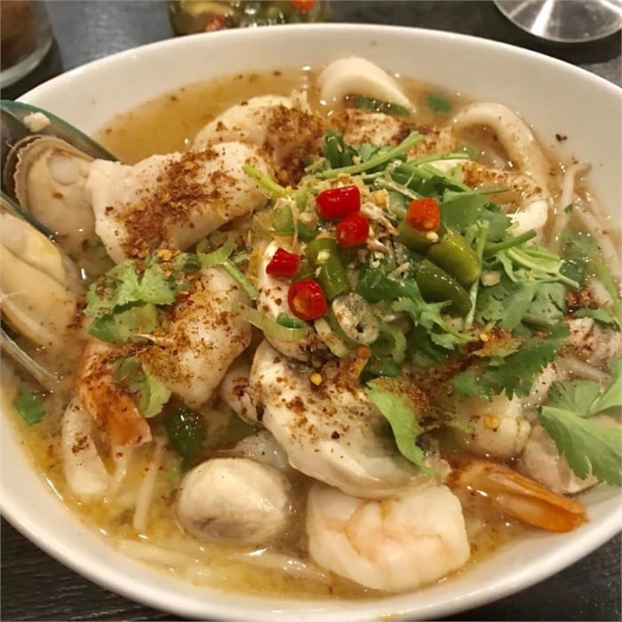 5. Seafood Noodle Soup.