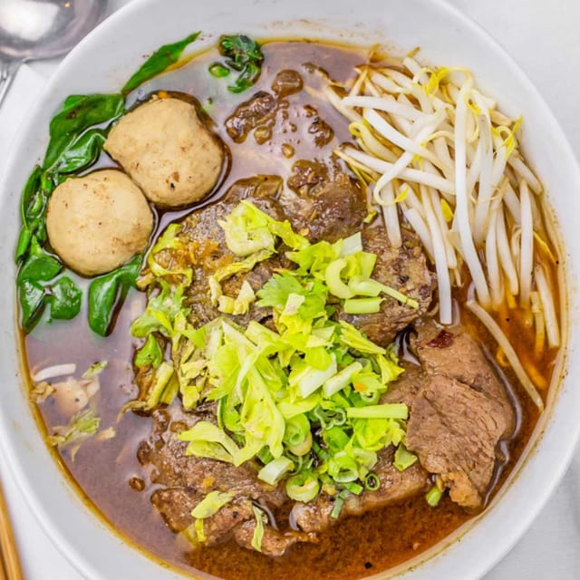 2. Thai Boat Noodle Soup.