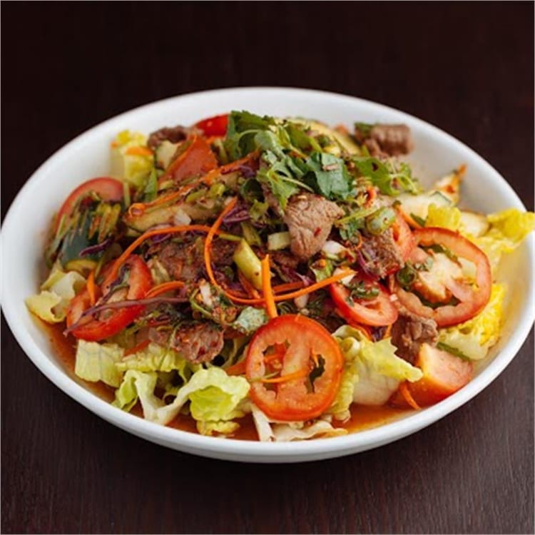 1. Beef Salad (Yum Nua).