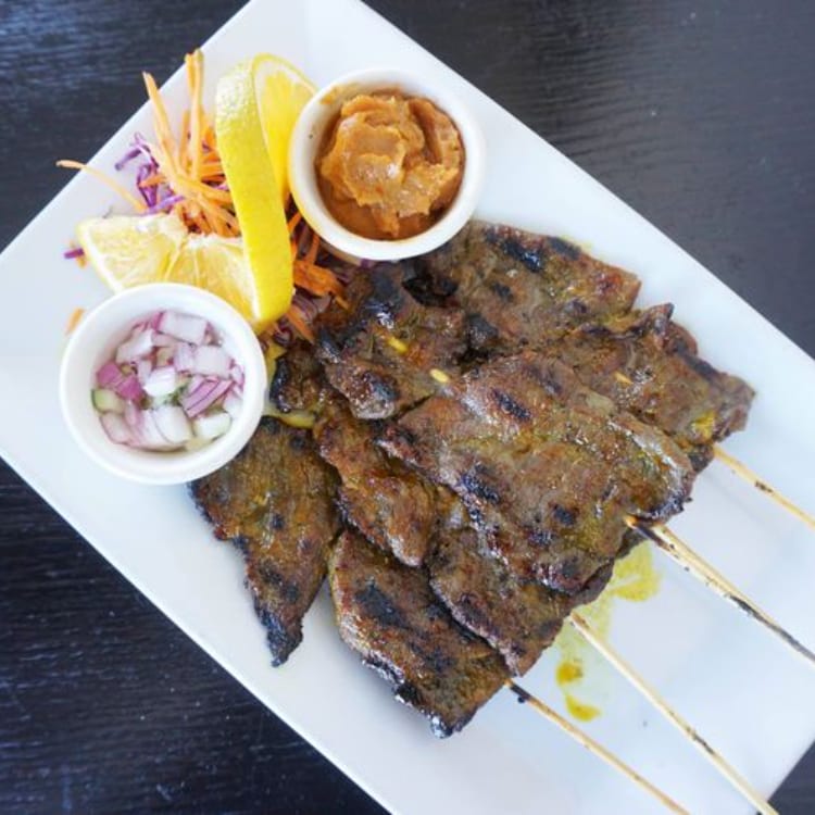 5. Sate (Dinner).