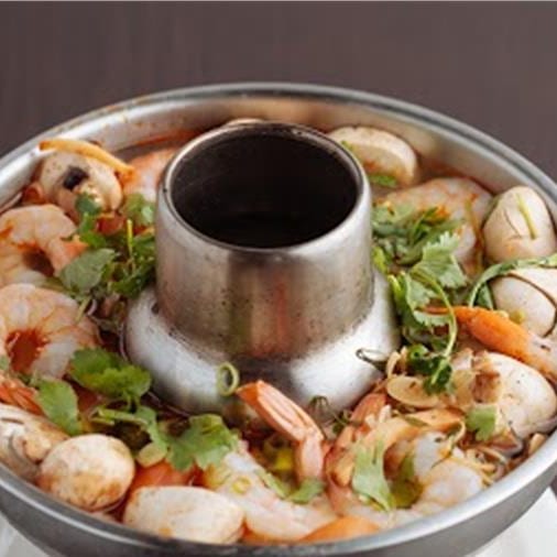 1. Tom Yum Chicken Soup.