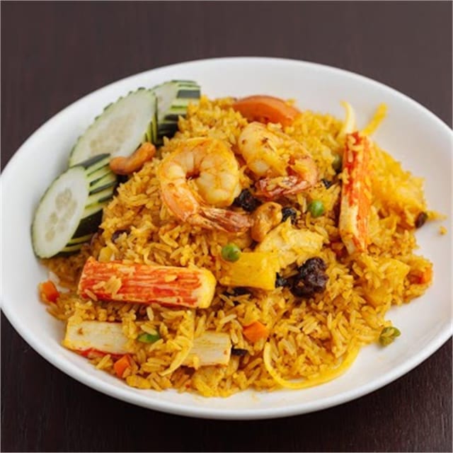 7. Pineapple Fried Rice.