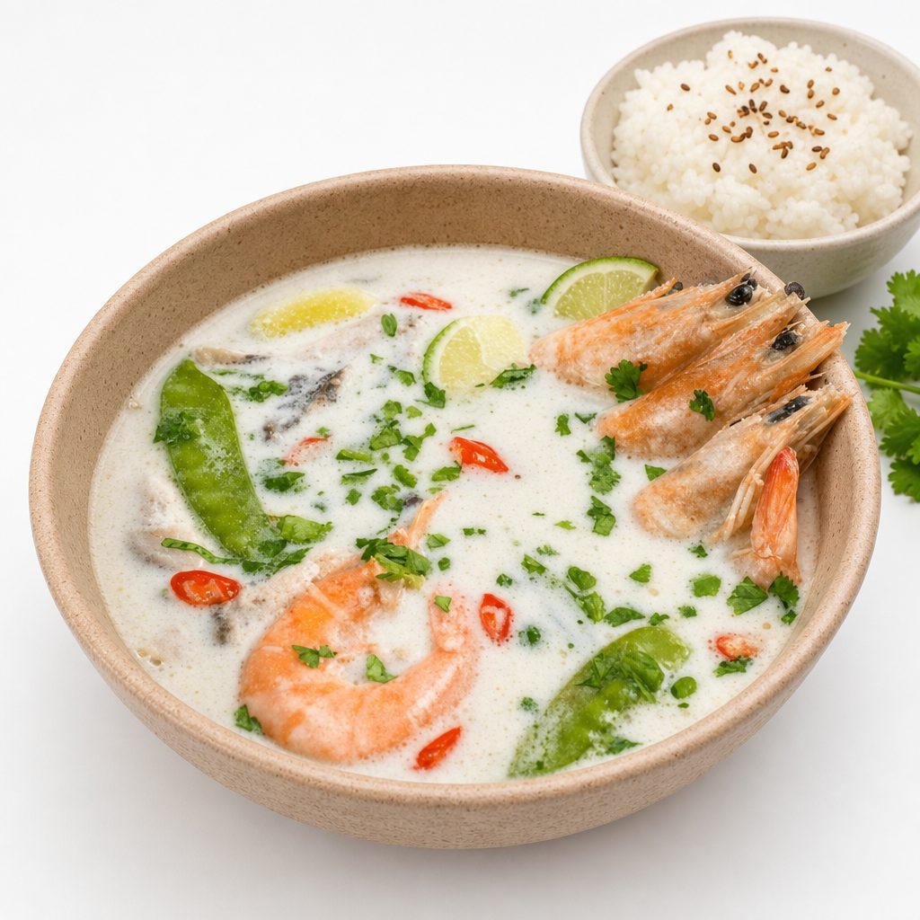 Tom Kha Shrimp.