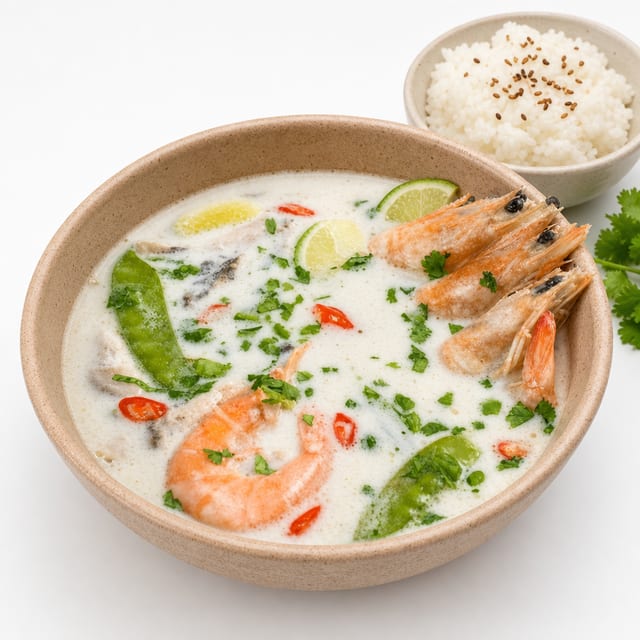 Tom Kha Shrimp.