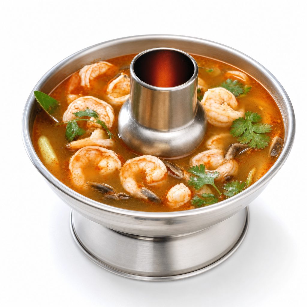 Tom Yum Shrimp.