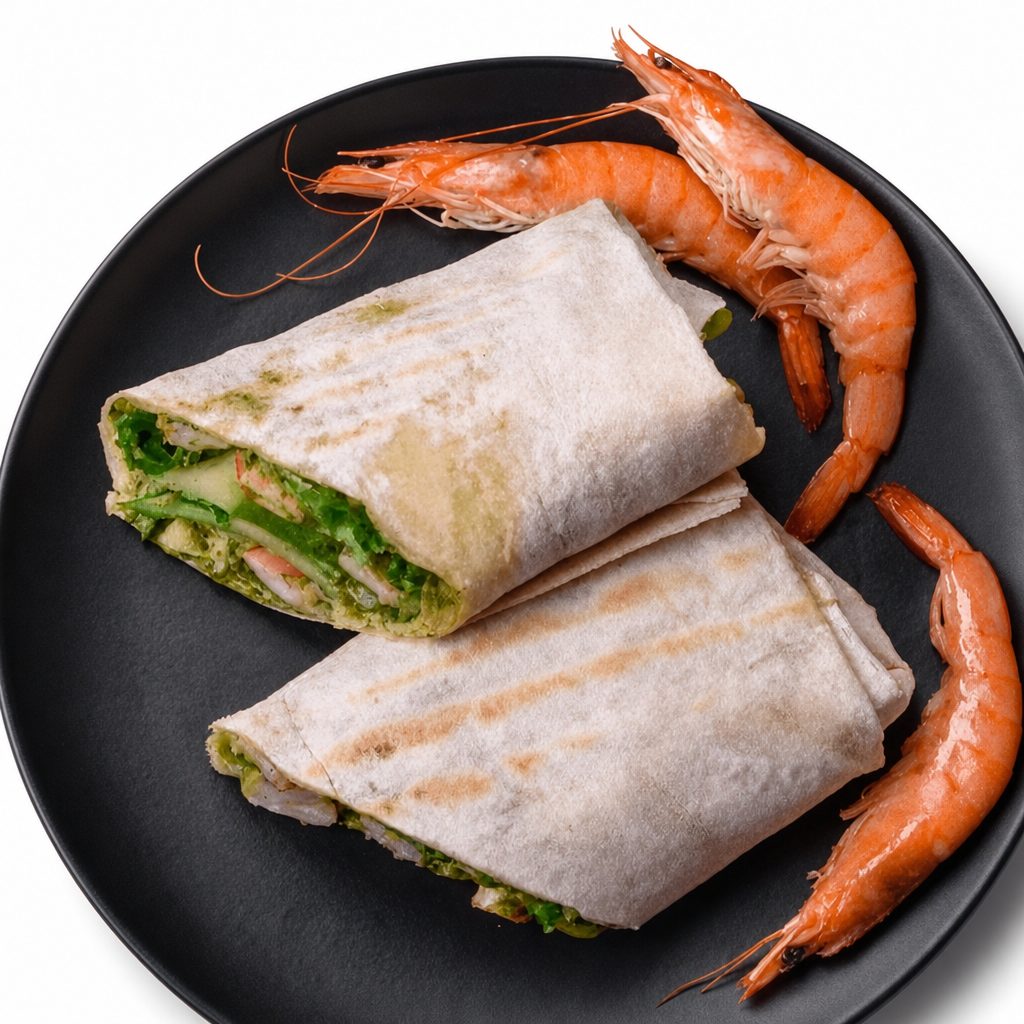 6. Shrimp Wrap.