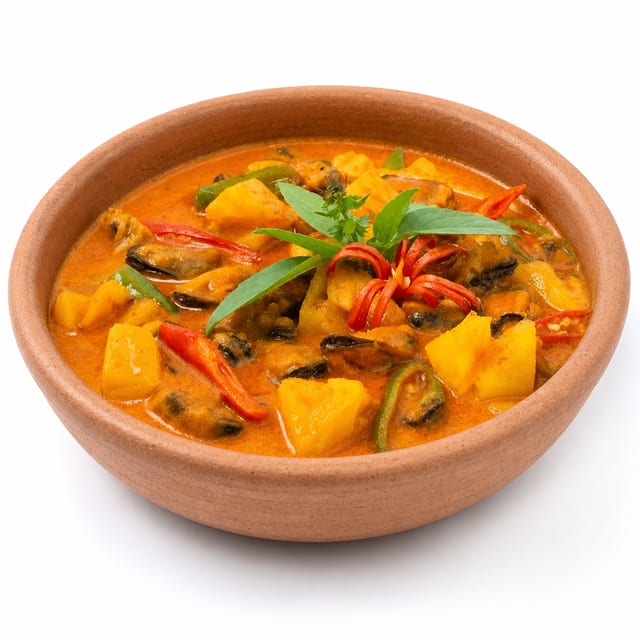 5. Pineapple Curry.