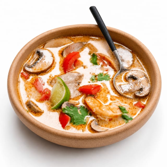 9. Tom Kha Seafood Soup.