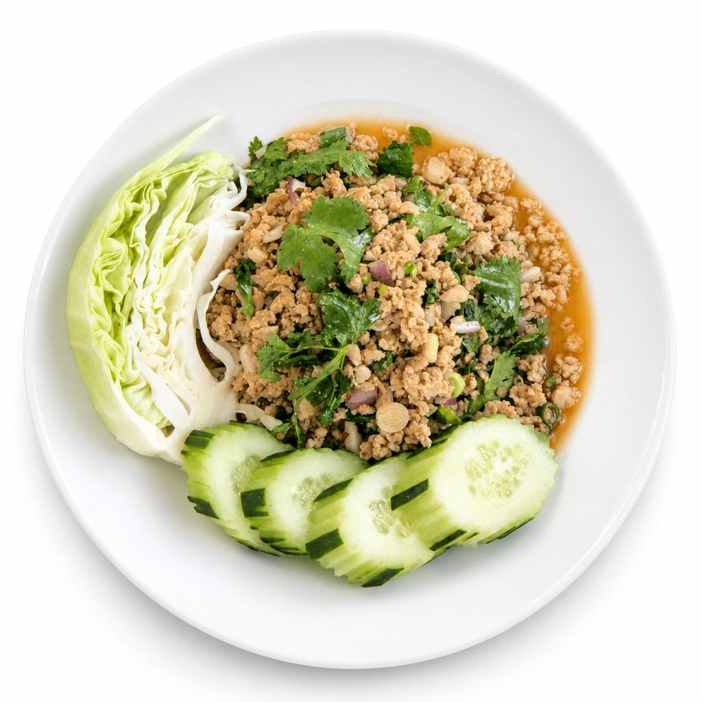 4. Larb Salad.