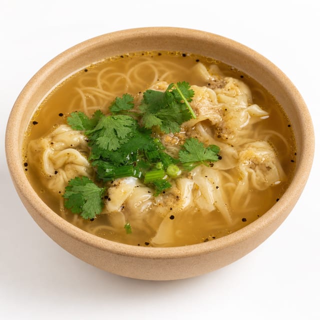 6. Wonton Soup.