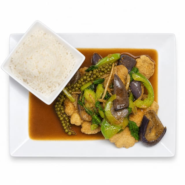 L - 9. Catfish with Chili Sauce.