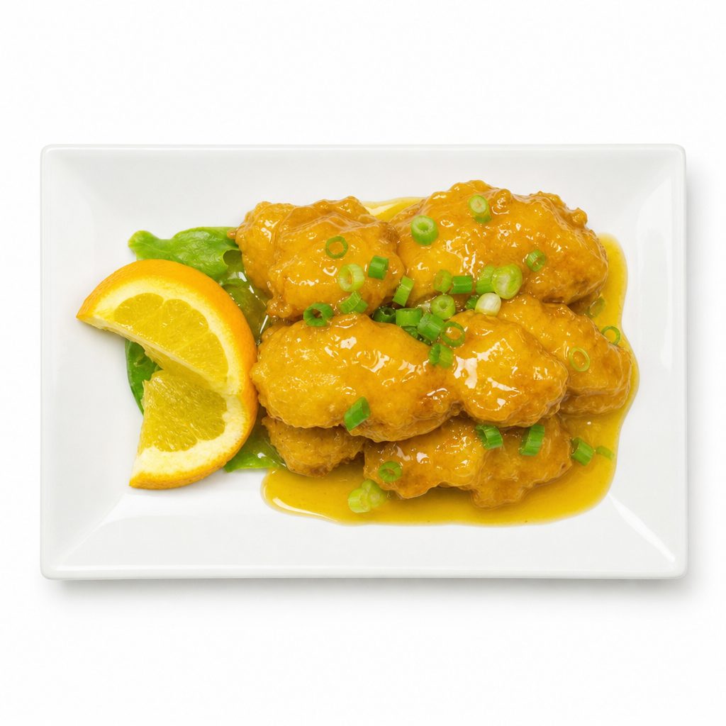 7. Orange Chicken.