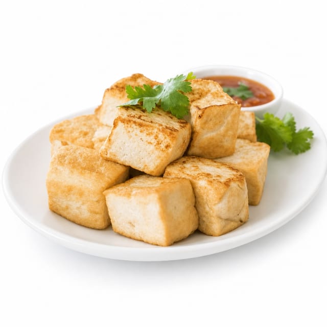 3. Fried Tofu.