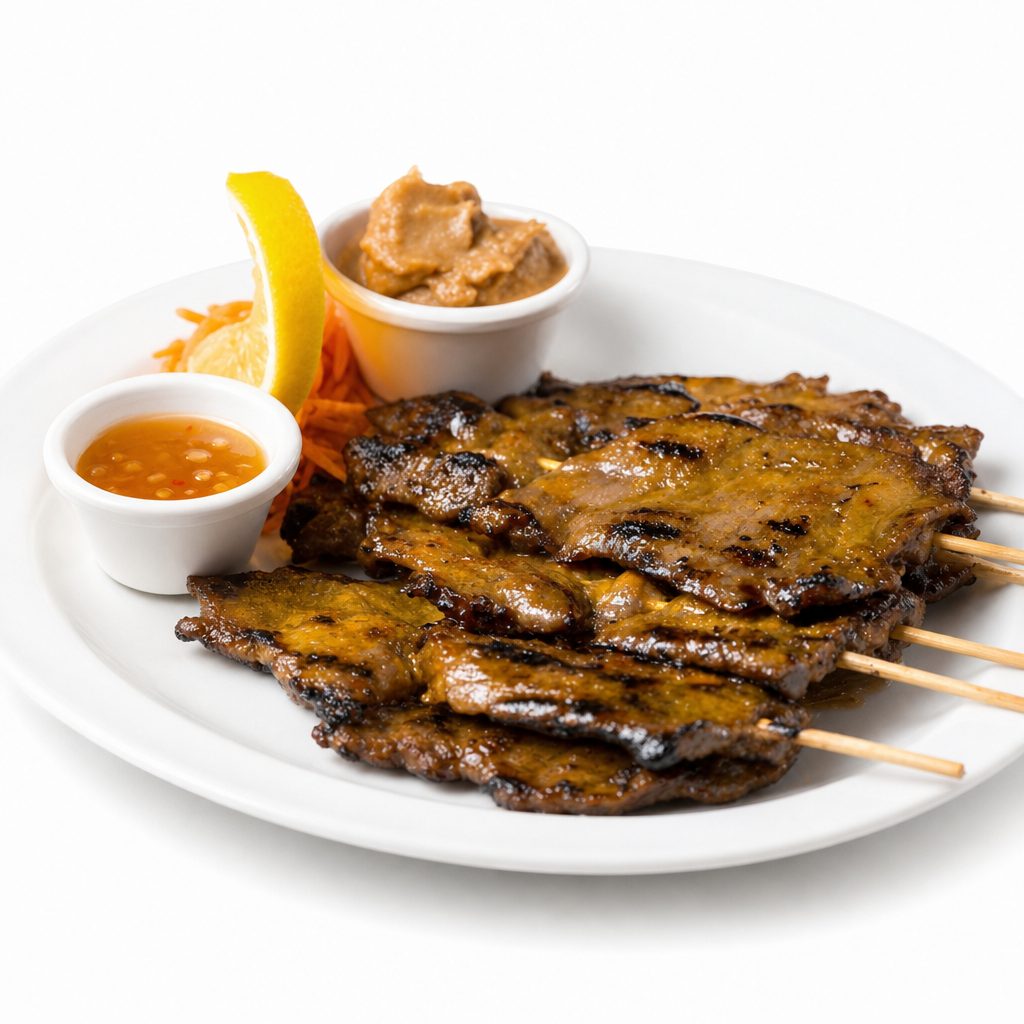 9. Sate.