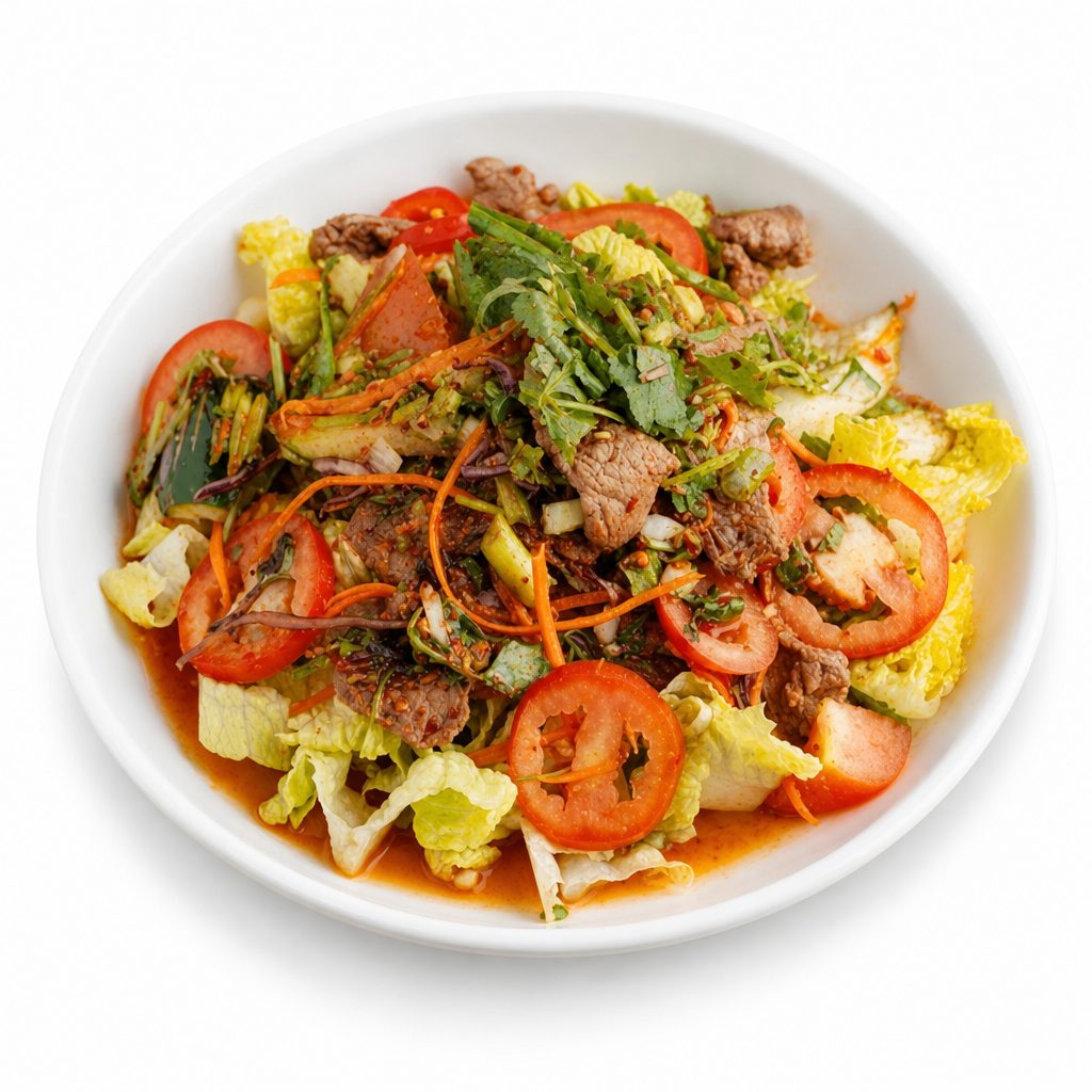 1. Beef Salad (Yum Nua).