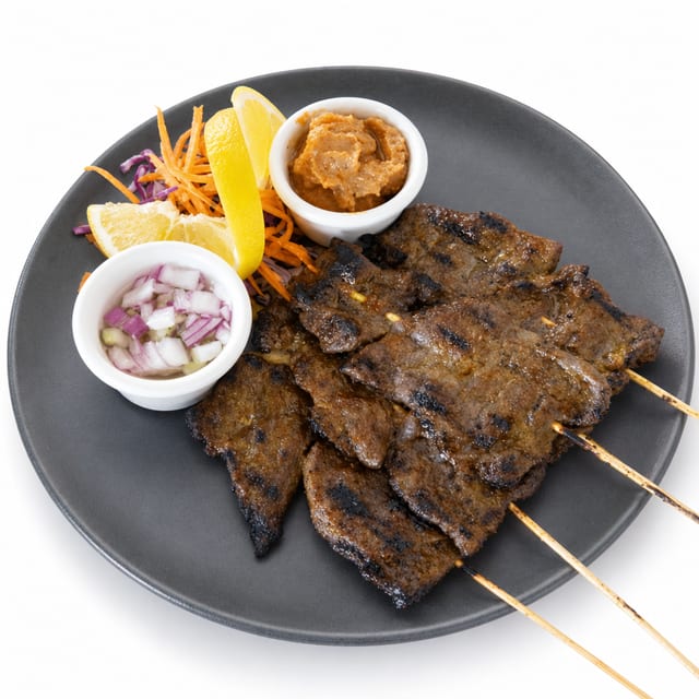 5. Sate (Dinner).