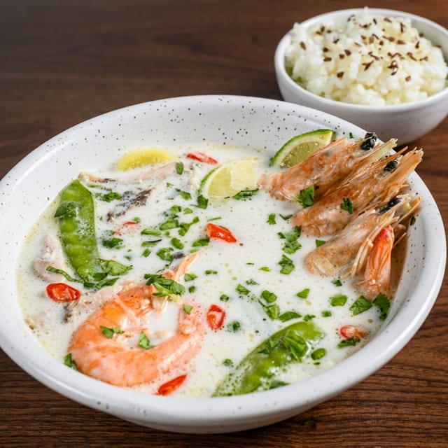 Tom Kha Shrimp.