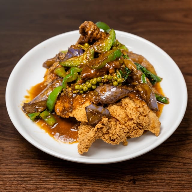 3. Catfish with Chili Sauce.