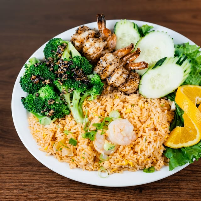 3. Scampi a La Thai BBQ Spice Shrimp (Dinner).