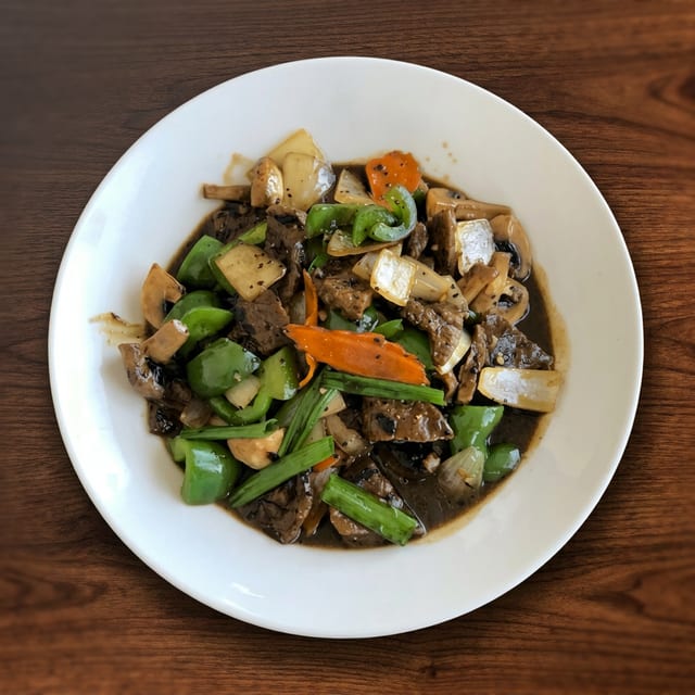 4. Mongolian Beef.
