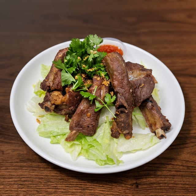 9. Garlic Short Ribs.