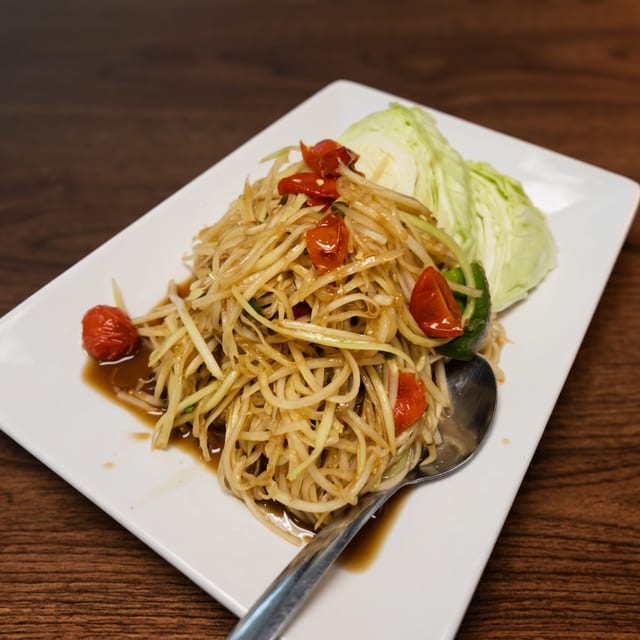 7. Papaya Salad.