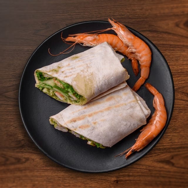 6. Shrimp Wrap.