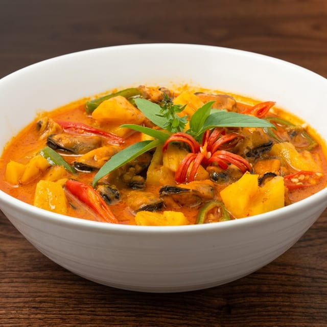 5. Pineapple Curry.