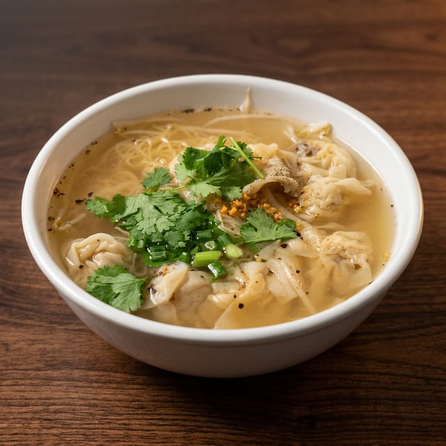 6. Wonton Soup.