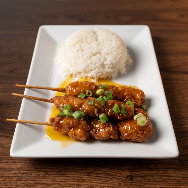 L - 5. Orange Chicken.