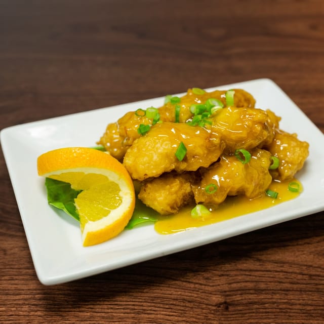 7. Orange Chicken.