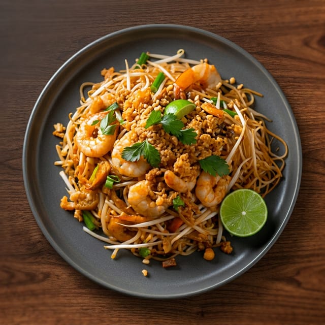 L - 15. Pad Thai.