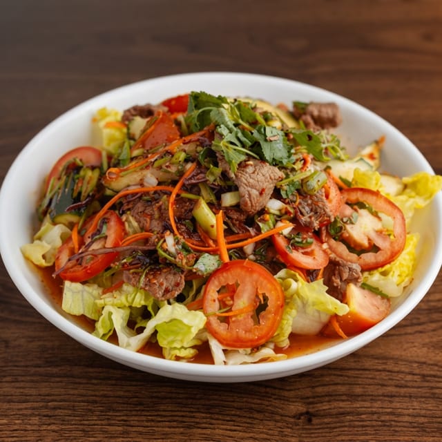1. Beef Salad (Yum Nua).