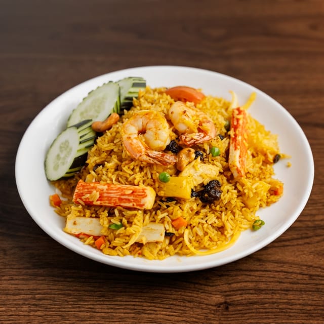 7. Pineapple Fried Rice.