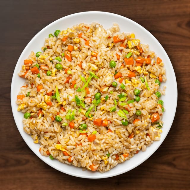 4. Vegetable Fried Rice.
